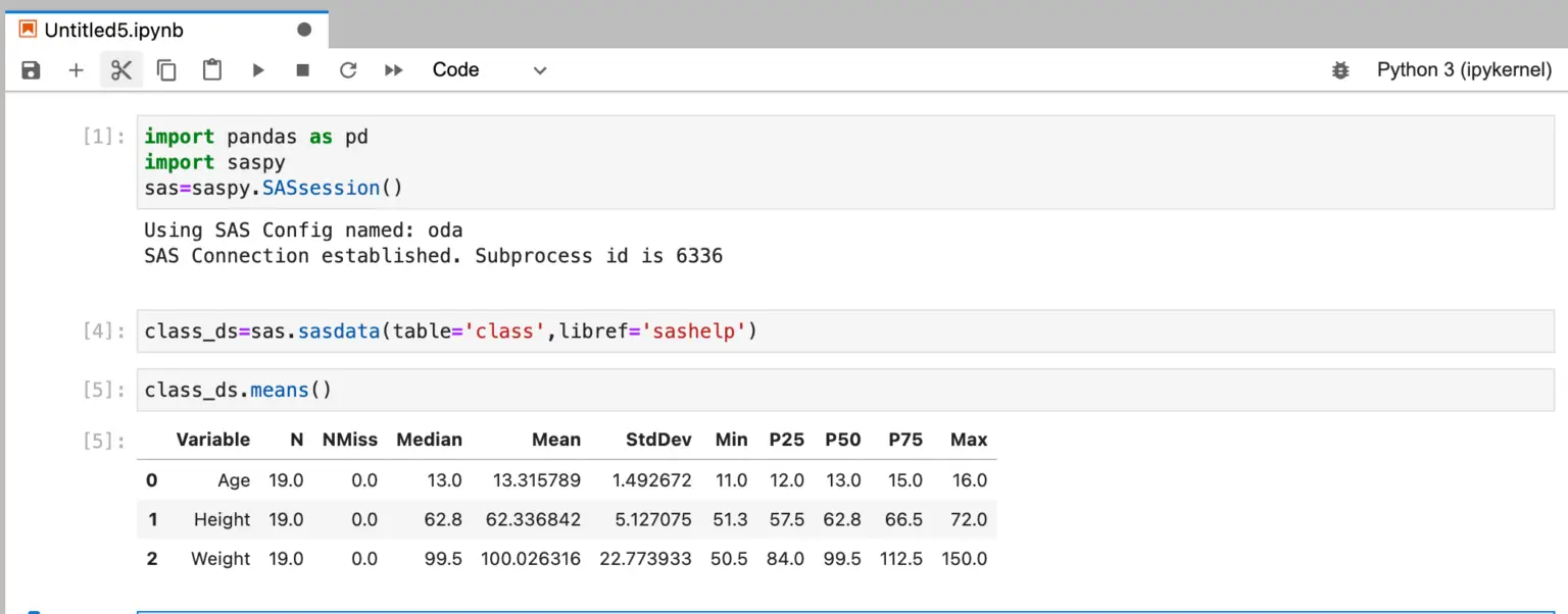 SAS In Jupyter Notebook 9TO5SAS