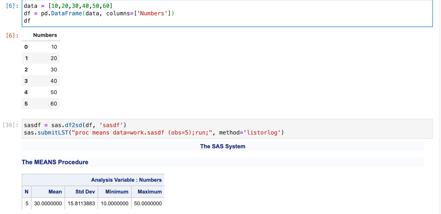 SAS In Jupyter Notebook 9TO5SAS