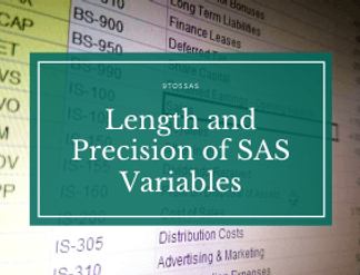 Length and Precision of SAS Variables