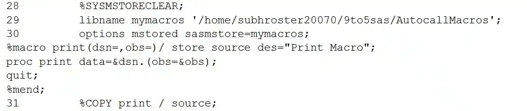 proc copy