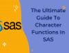 The Ultimate Guide To SAS Character Functions