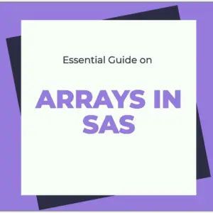 Arrays in SAS