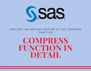 compress function in sas