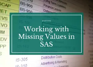 Read more about the article SAS Missing Values: Everything You Need to Know