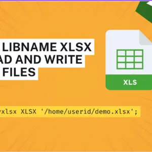 LIBNAME XLSX