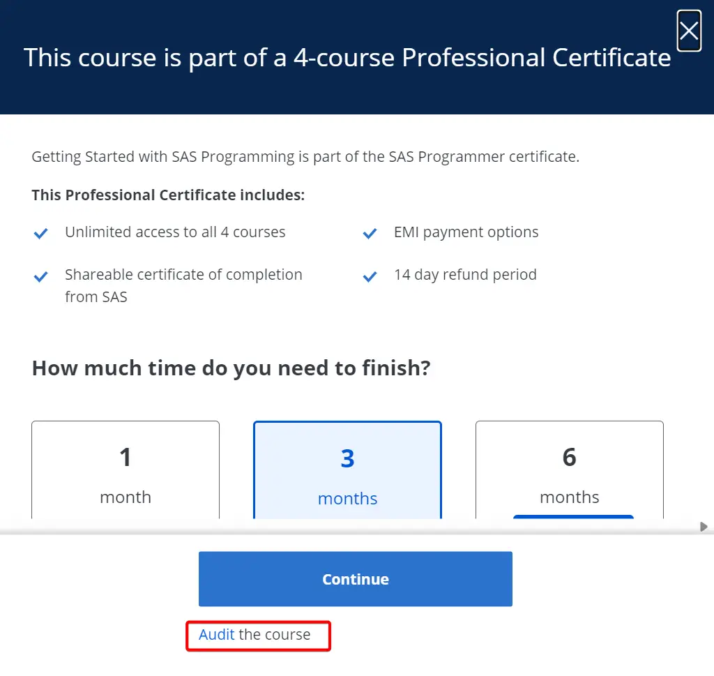 Learn SAS Free